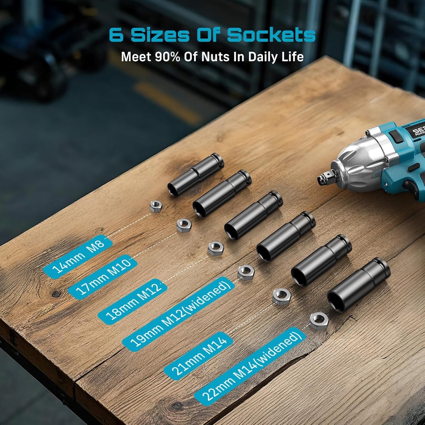 Cordless Impact Wrench™ (900 N.m)