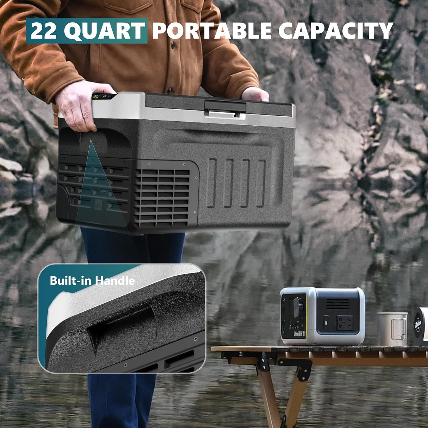 The Cooler™ (12/24V - 22QT/21L Capacity)