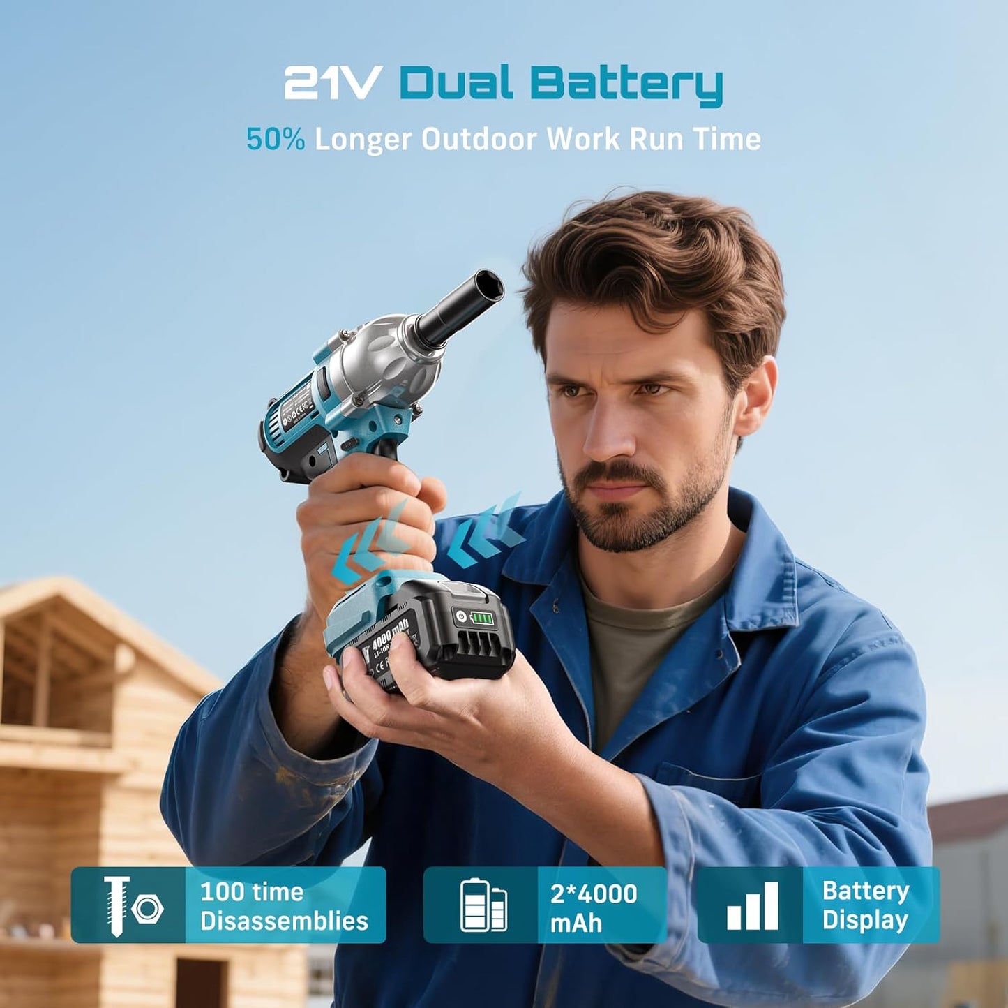 Cordless Impact Wrench™ (900 N.m)