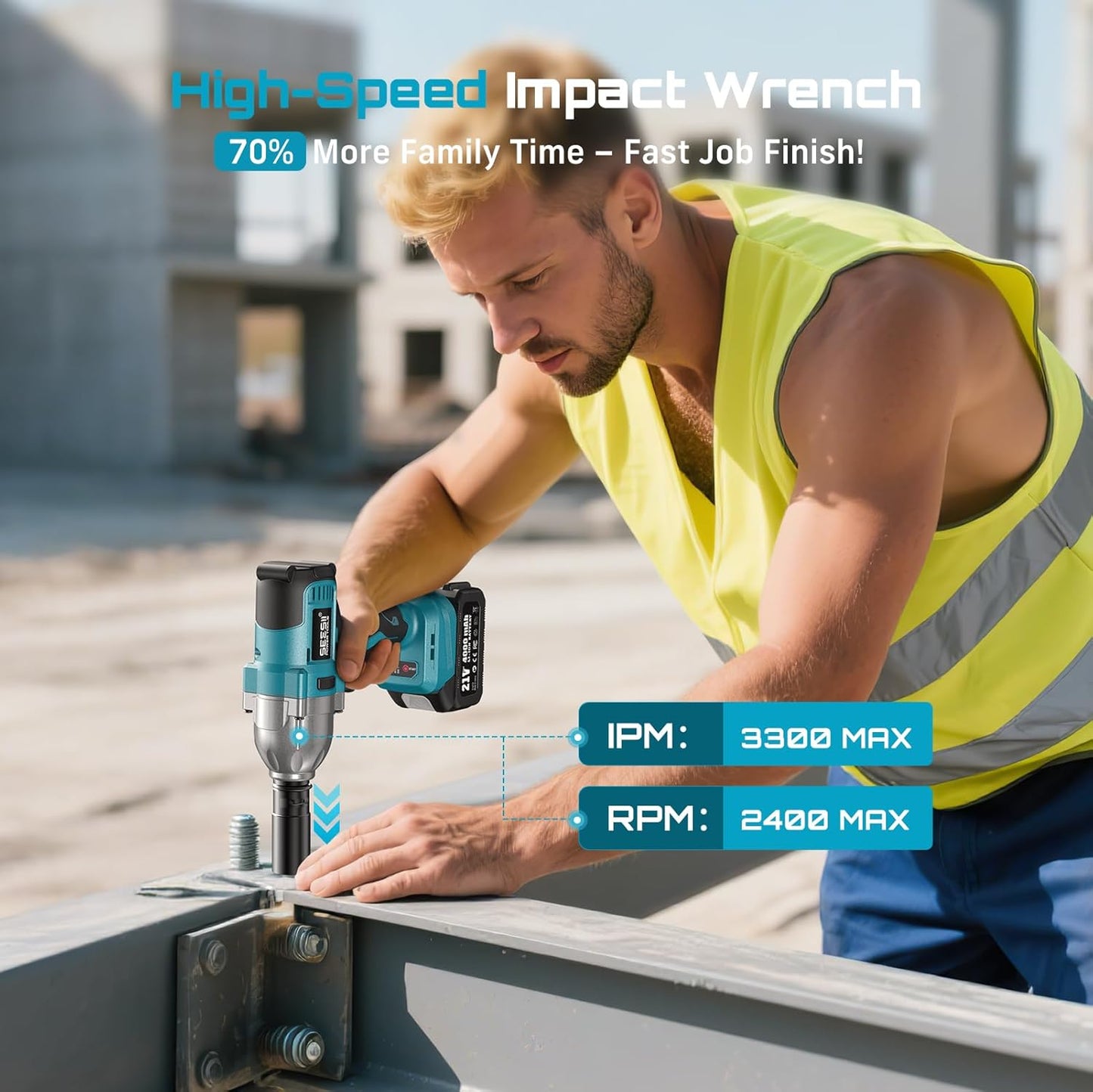 Cordless Impact Wrench™ (900 N.m)