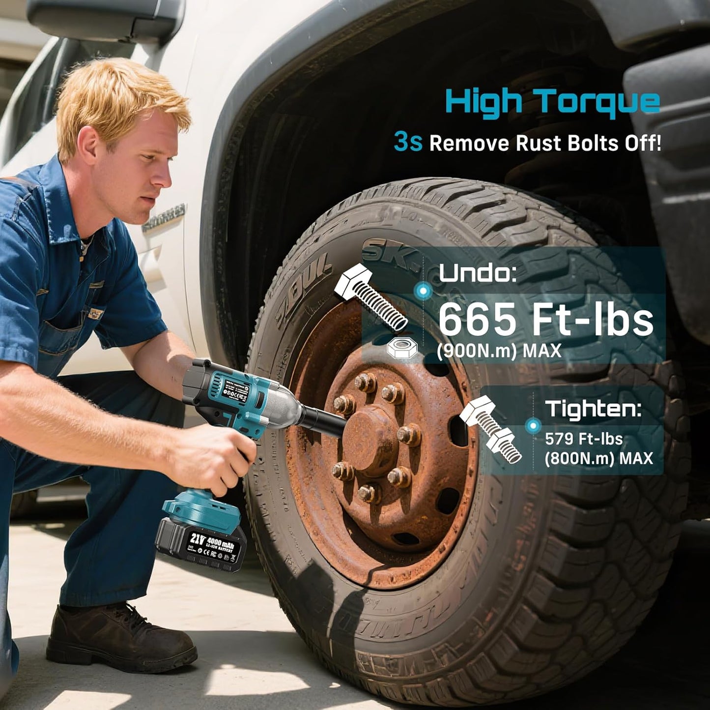 Cordless Impact Wrench™ (900 N.m)